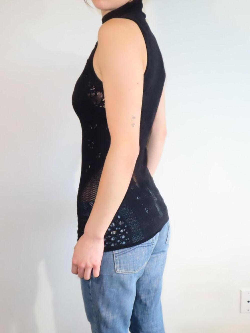Cache Women's Black Bodysuit - Picture 3 of 5